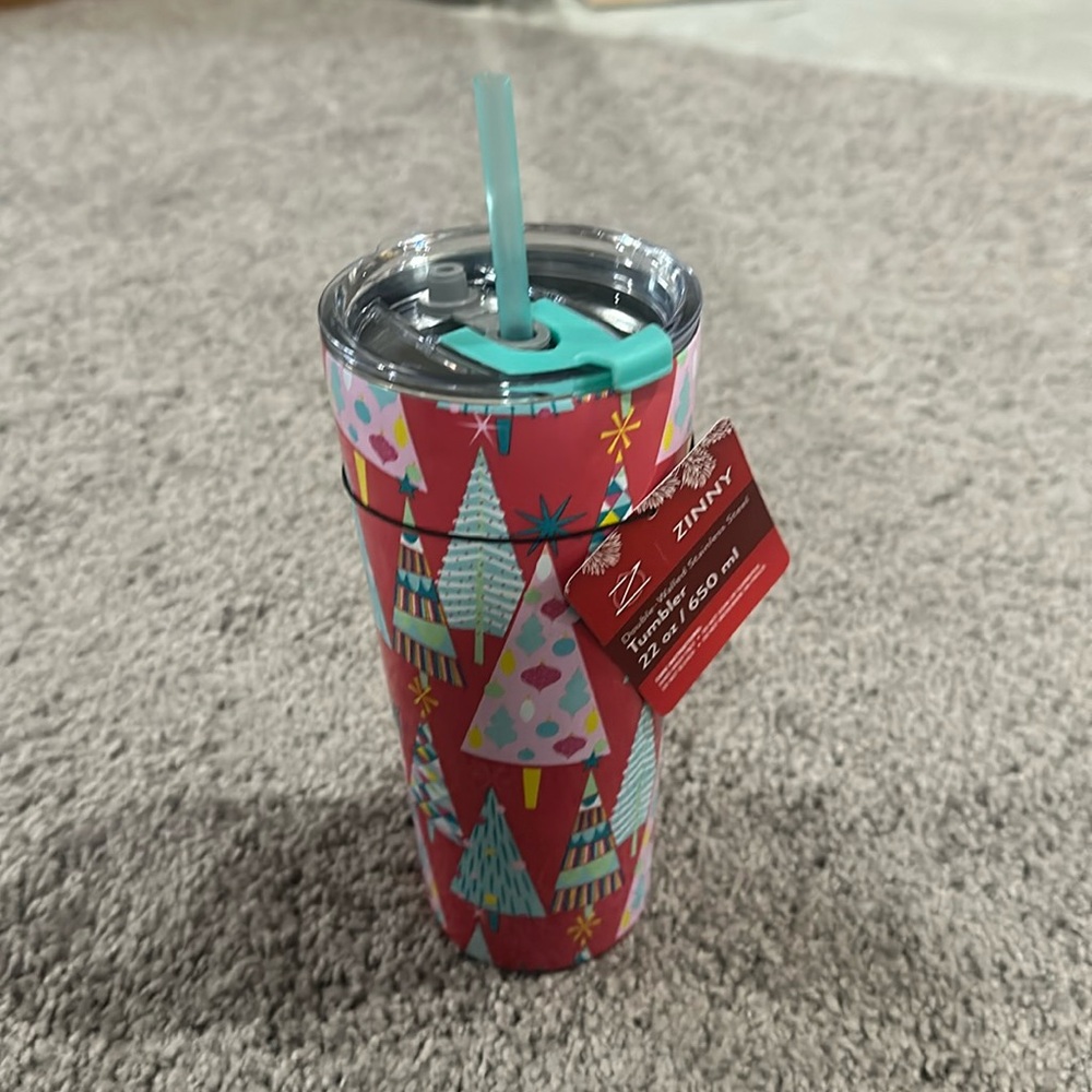 NWT Holiday Tumbler